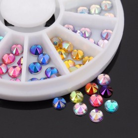 3D Nail Art Strass Décoration Carrousel