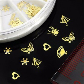 3D Nail Art Strass Décoration Carrousel