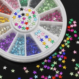 3D Nail Art Strass Décoration Carrousel