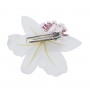 Barrette Fleur Orchidée Cheveux