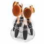 Support rond pour pinceaux de maquillage