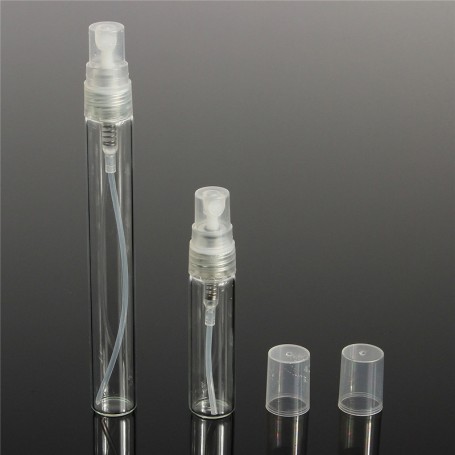 X5 Vaporisateur spray parfum vide en verre