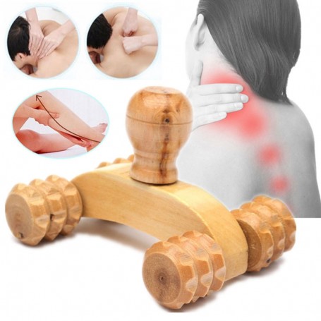 Rouleau de Massage en bois
