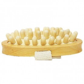 Brosse Massage Anti-Cellulite en Bois