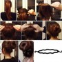 Bigoudi magique pour chignon