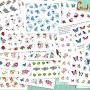 X50 Plaquettes Stickers Water Decal pour ongles