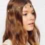 Headband Chaine doré