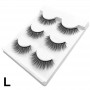 Faux cils naturel - lot de 3 paires