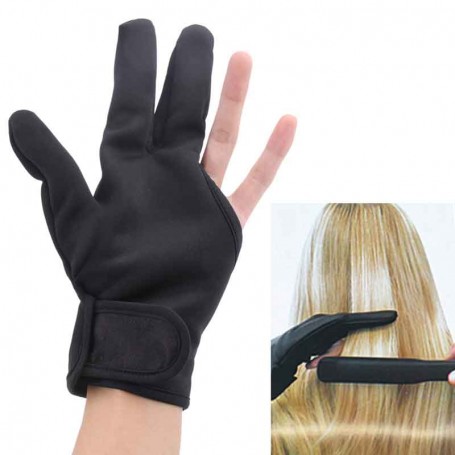 Gant protection lissage 3 doigts haute température