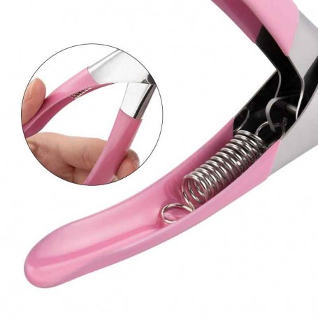 Coupe Ongles avec reservoir. Coupe capsule guillotine pour faux ongles