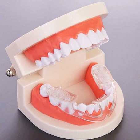 Gouttiere Dentaire Anti Bruxisme - Stop Les Grincements De Dents - Protege  Dent Anti Ronflement-Support Pour Blanchiment Dentaire