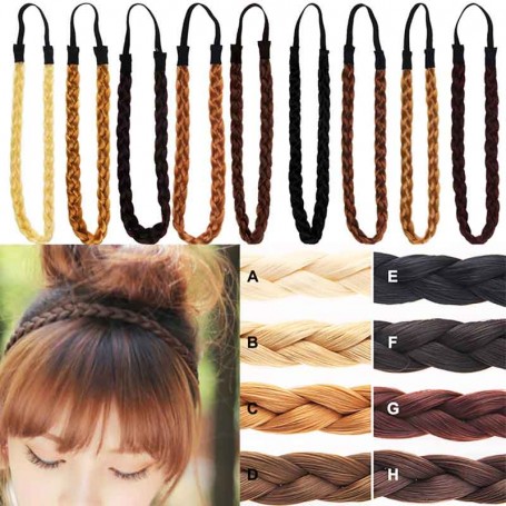 Headband Cheveux tressés