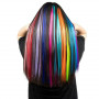 Extension mèche de cheveux colorée