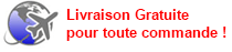 Livraison gratuite pour toute commande !